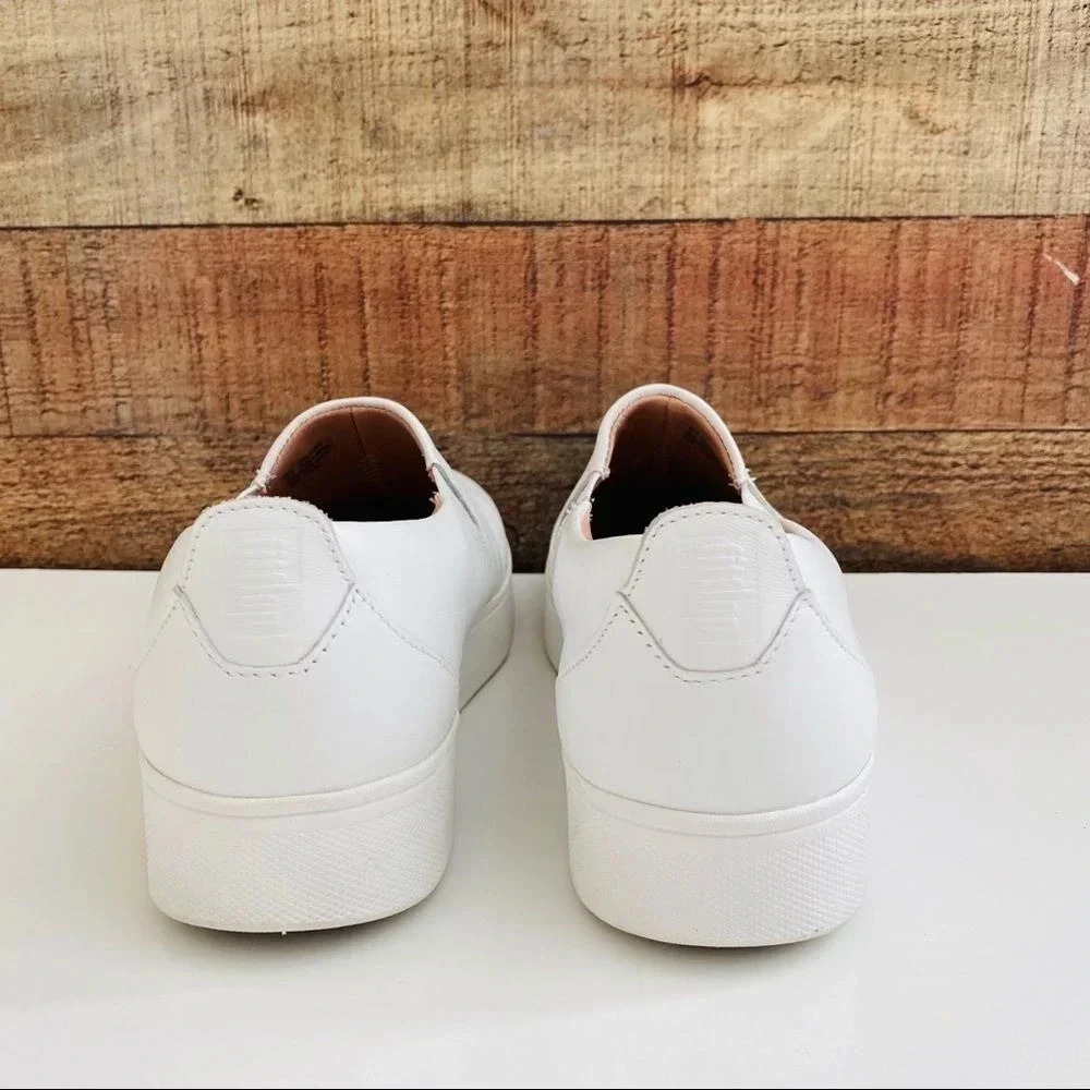 Fitflop Sania Leather Sneakers - Picture 5 of 8